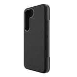 EFM Monaco Case Armour with ELeather and D3O 5G Signal Plus Technology - For Samsung Galaxy S23+ -  Black/Space Grey