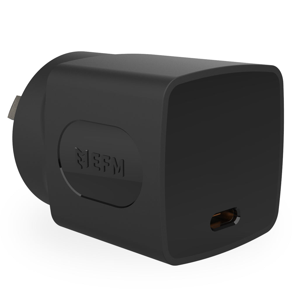 EFM 35W Wall ChargerWith Power Delivery and PPS Technologies - Black