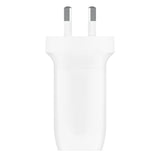 Belkin BoostCharge PRO Dual USB-C Wall Chargerwith PPS 60W - White