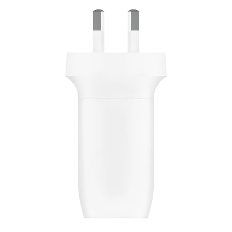 Belkin BoostCharge PRO Dual USB-C Wall Chargerwith PPS 60W - White