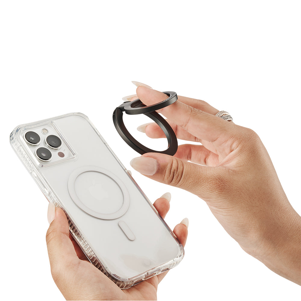 Case-Mate Magnetic Ring StandWorks with MagSafe - Matte Black