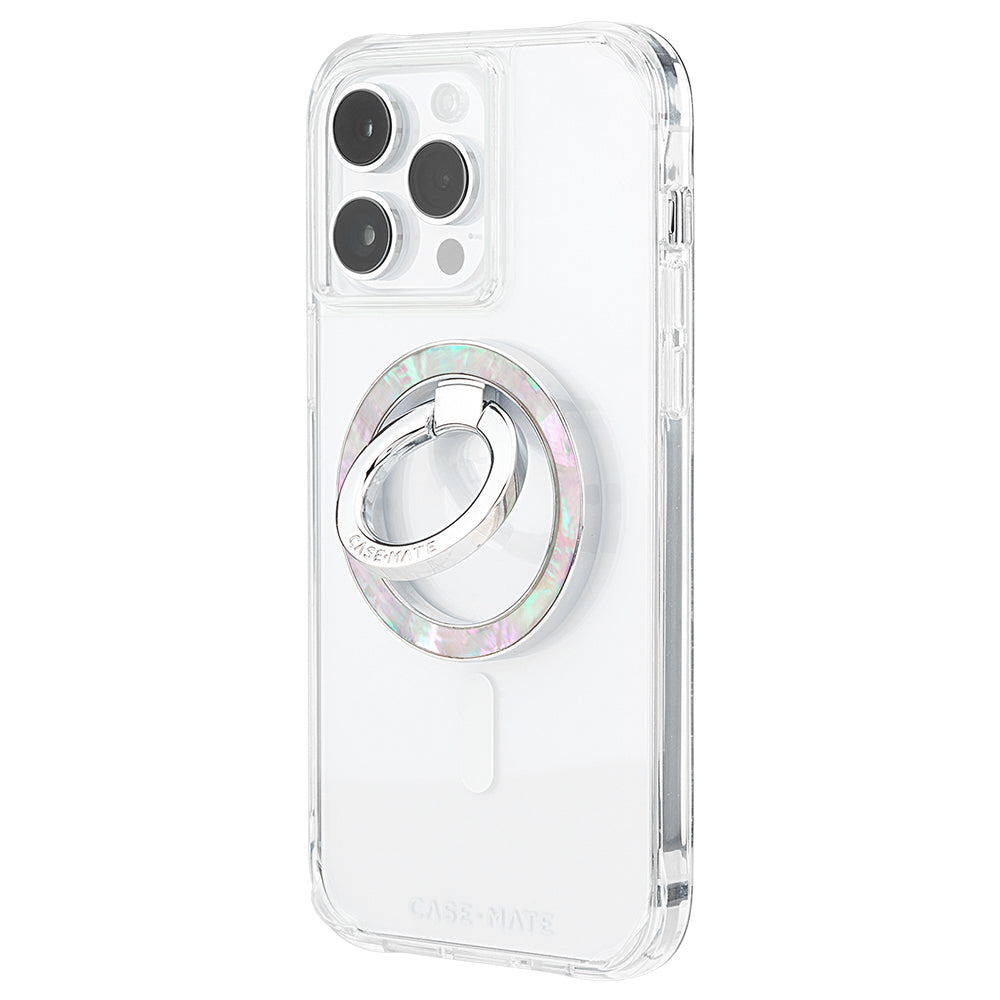 Case-Mate Magnetic Ring StandWorks with MagSafe - Mother of Pearl