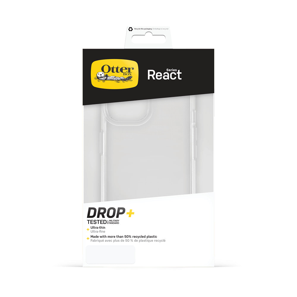 Otterbox React CaseFor iPhone 15 - Clear