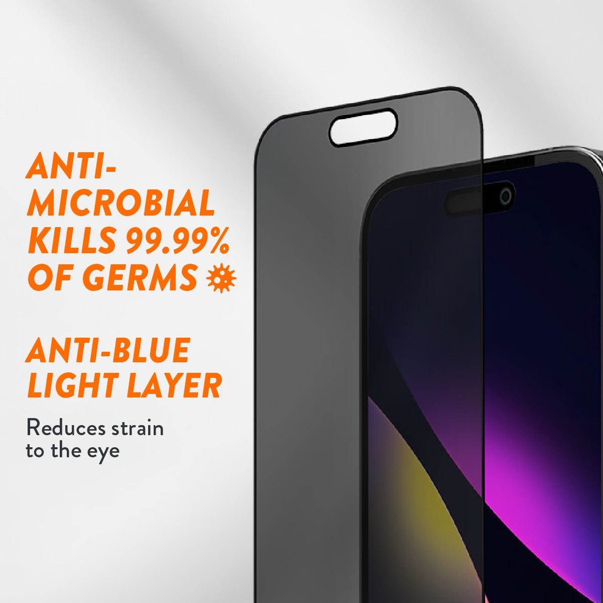 EFM Privacy Glass Screen ArmourFor iPhone 15