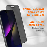 EFM Privacy Glass Screen ArmourFor iPhone 15 Pro