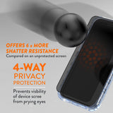 EFM Privacy Glass Screen Armour - For iPhone 15 Plus