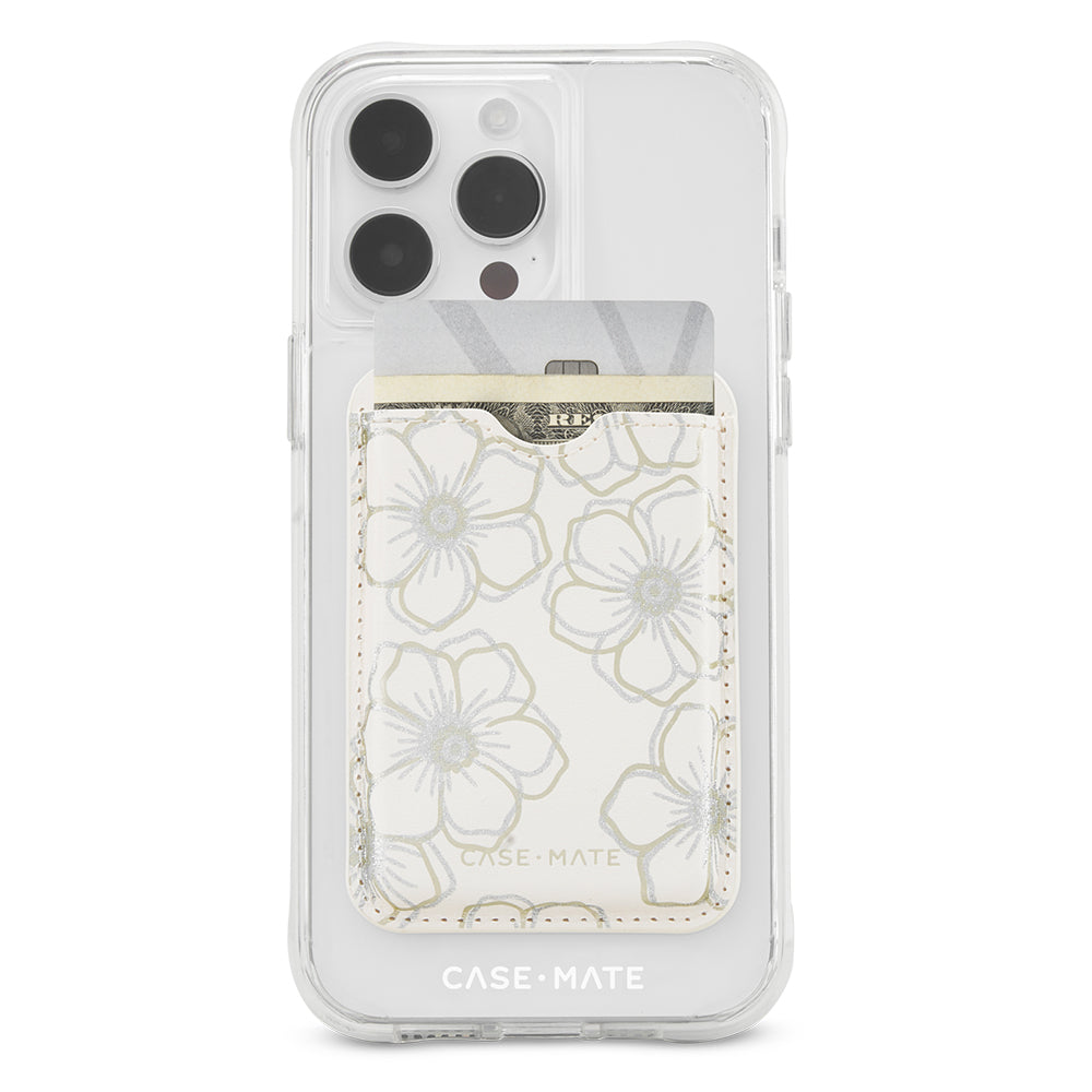 Case-Mate Magnetic Card HolderFor MagSafe - Floral Gems