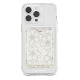 Case-Mate Magnetic Card HolderFor MagSafe - Floral Gems
