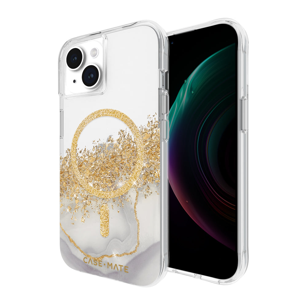 Case-Mate Karat MagSafe CaseFor iPhone 15 - Marble