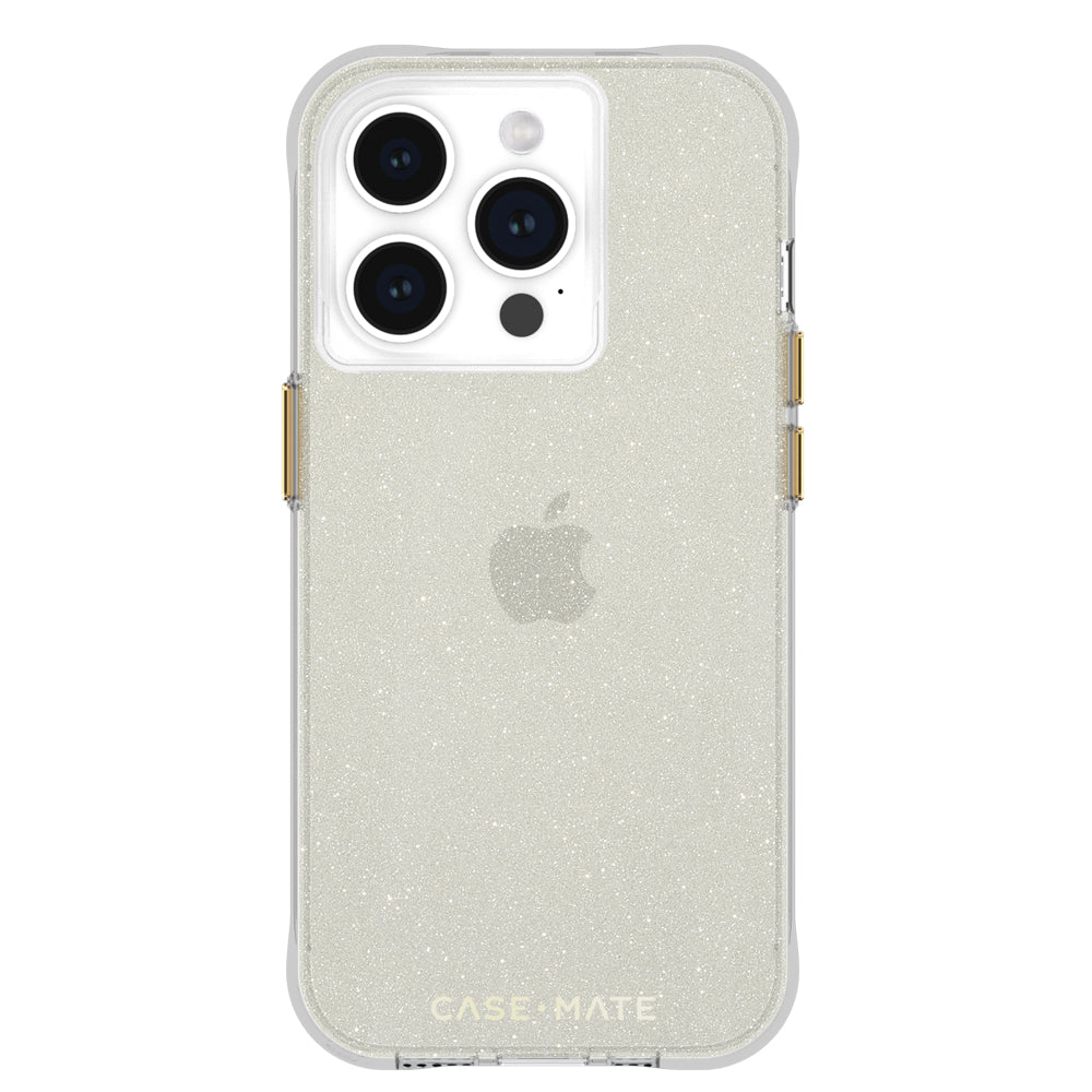 Case-Mate Sheer Crystal CaseFor iPhone 15 Pro - Gold