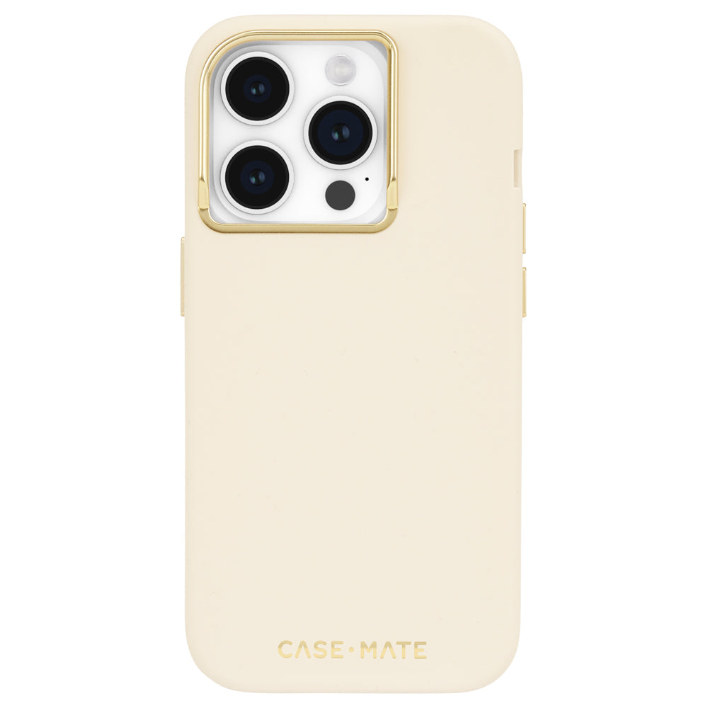 Case-Mate Silicone MagSafe CaseFor iPhone 15 Pro - Beige