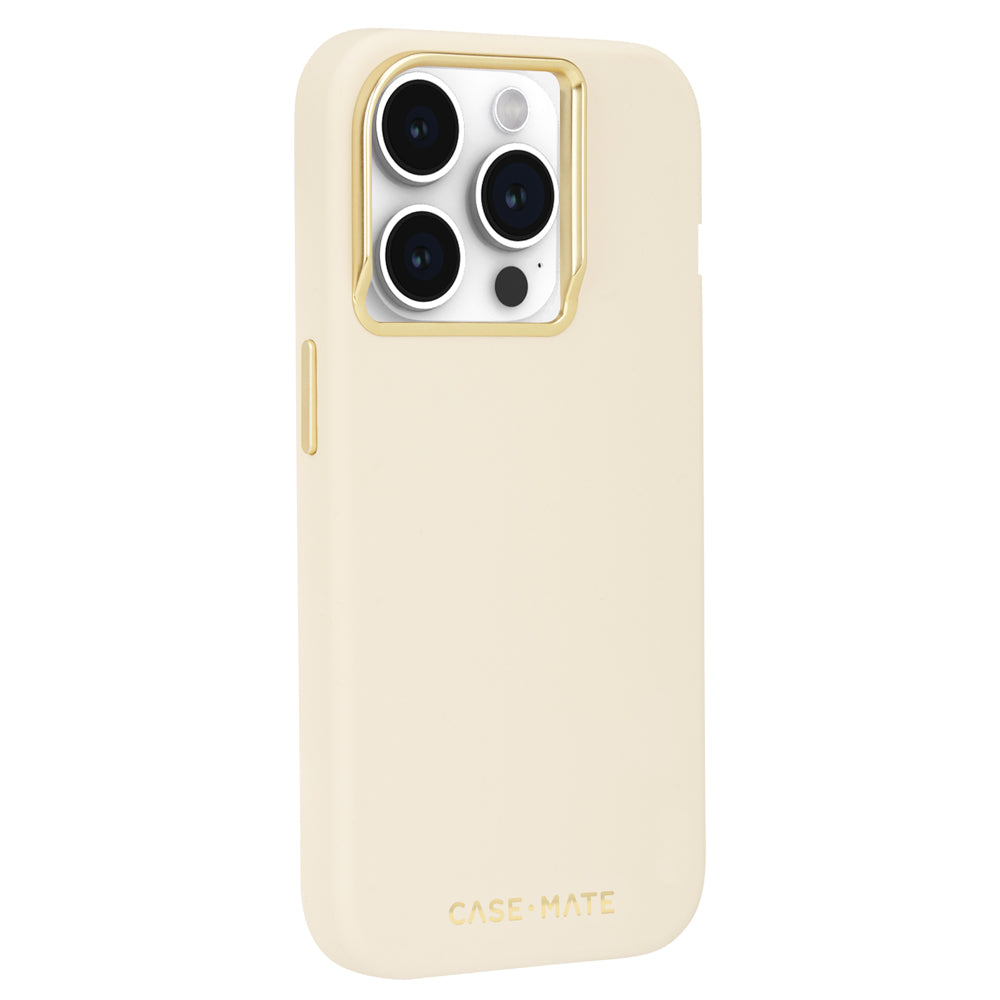 Case-Mate Silicone MagSafe CaseFor iPhone 15 Pro - Beige