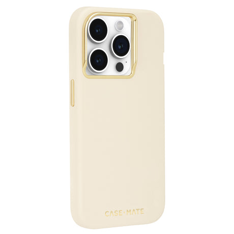 Case-Mate Silicone MagSafe CaseFor iPhone 15 Pro - Beige