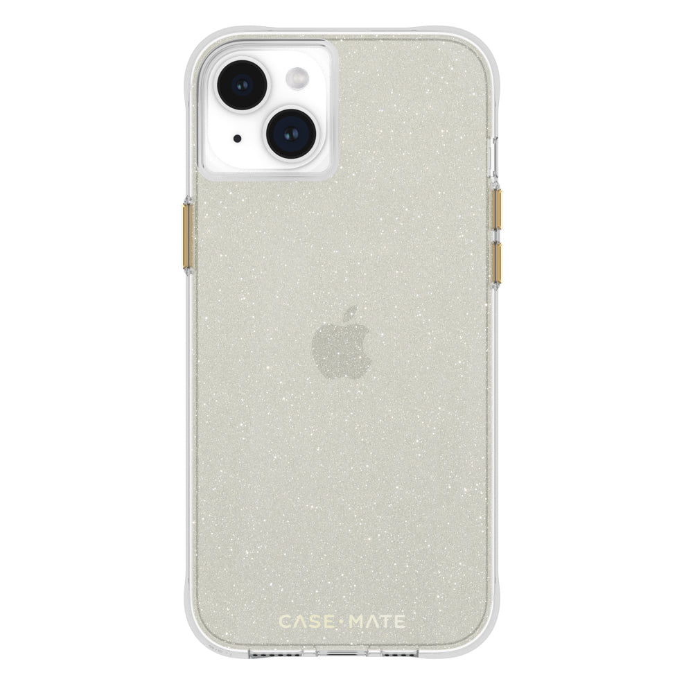 Case-Mate Sheer Crystal CaseFor iPhone 15 Plus - Gold