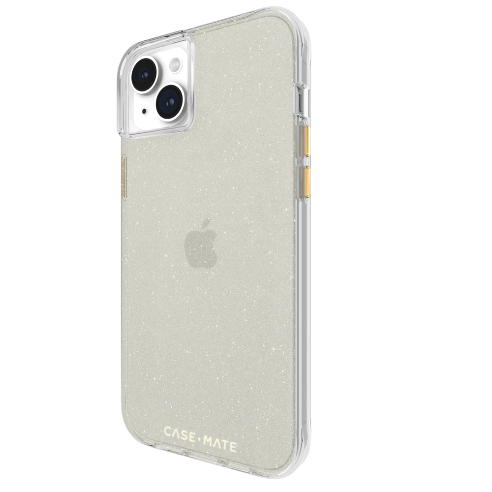 Case-Mate Sheer Crystal CaseFor iPhone 15 Plus - Gold