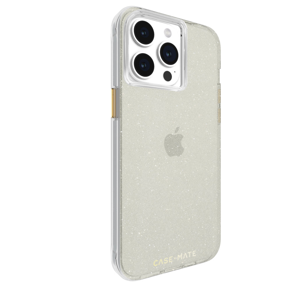 Case-Mate Sheer Crystal CaseFor iPhone 15 Pro Max - Gold