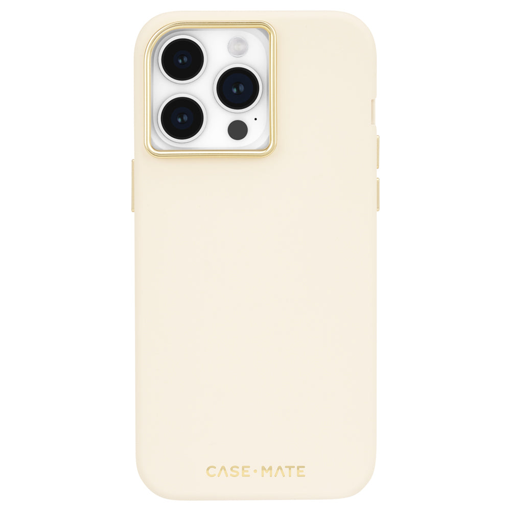 Case-Mate Silicone MagSafe CaseFor iPhone 15 Pro Max - Beige