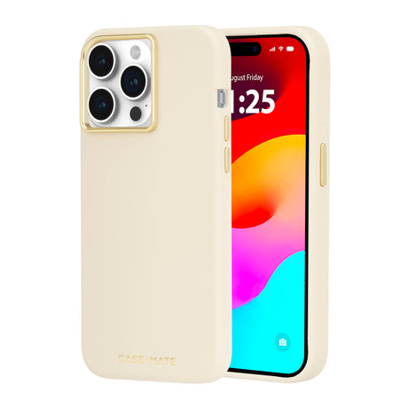 Case-Mate Silicone MagSafe CaseFor iPhone 15 Pro Max - Beige