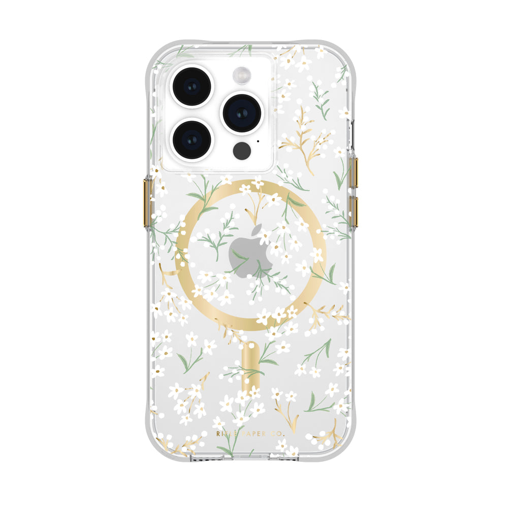 Case-Mate Rifle Paper MagSafe CaseFor iPhone 15 Pro - Petite Fleurs