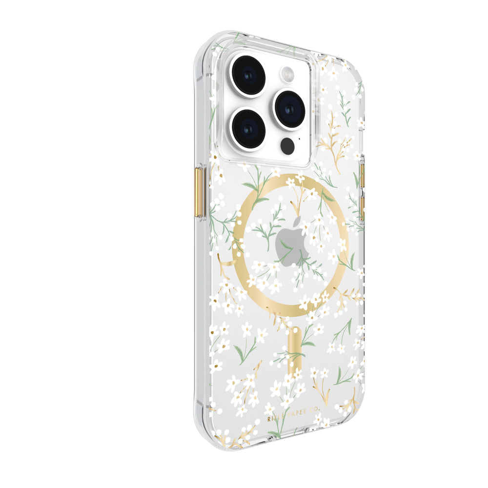 Case-Mate Rifle Paper MagSafe CaseFor iPhone 15 Pro - Petite Fleurs