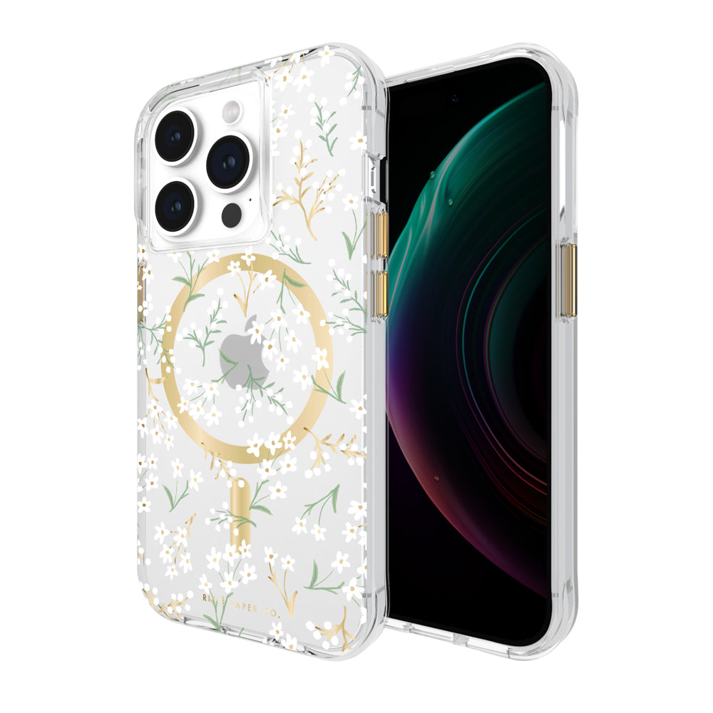 Case-Mate Rifle Paper MagSafe CaseFor iPhone 15 Pro - Petite Fleurs