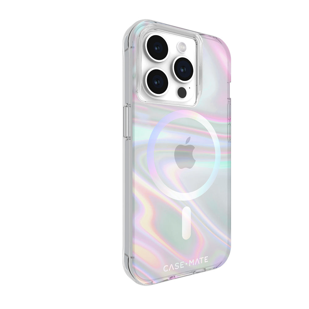 Case-Mate Soap Bubble MagSafe CaseFor iPhone 15 Pro - Iridescent