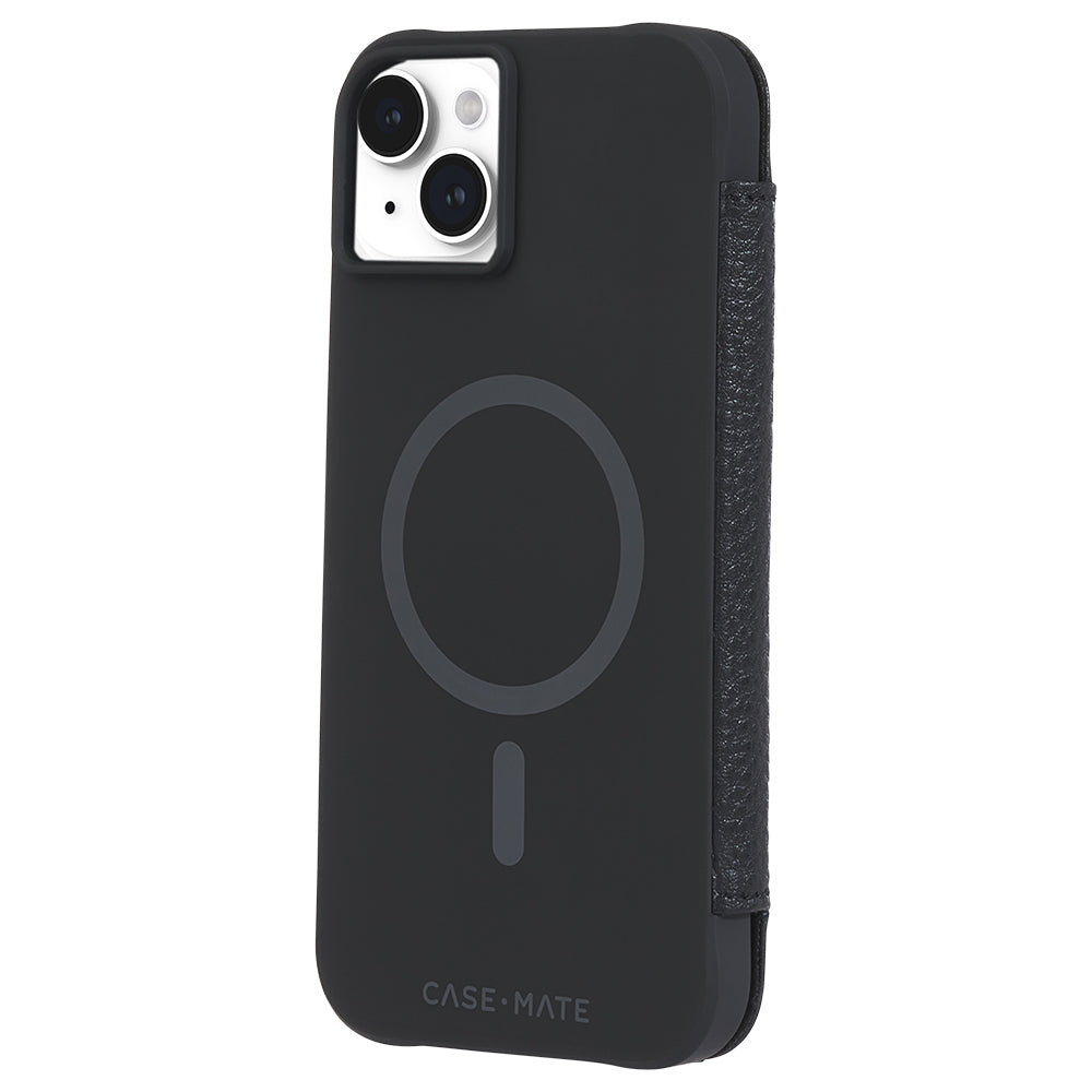 Case-Mate Wallet Folio MagSafe CaseFor iPhone 15 Plus - Black