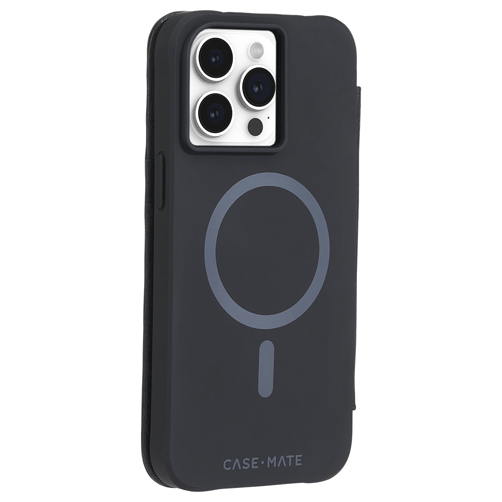 Case-Mate Wallet Folio MagSafe CaseFor iPhone 15 Pro Max - Black