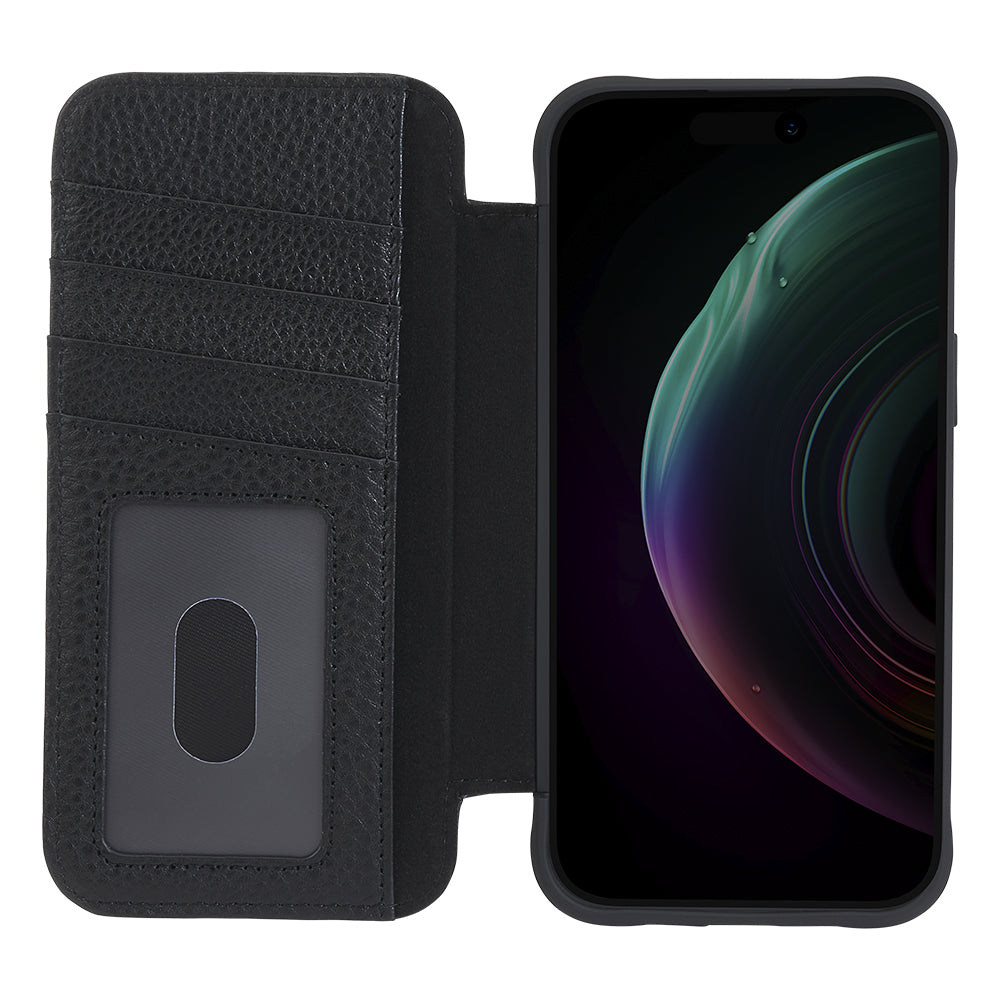 Case-Mate Wallet Folio MagSafe CaseFor iPhone 15 Pro Max - Black