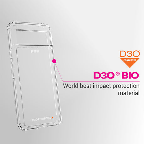 EFM Alta Case Armour with D3O BIOFor Google Pixel 8 - Clear