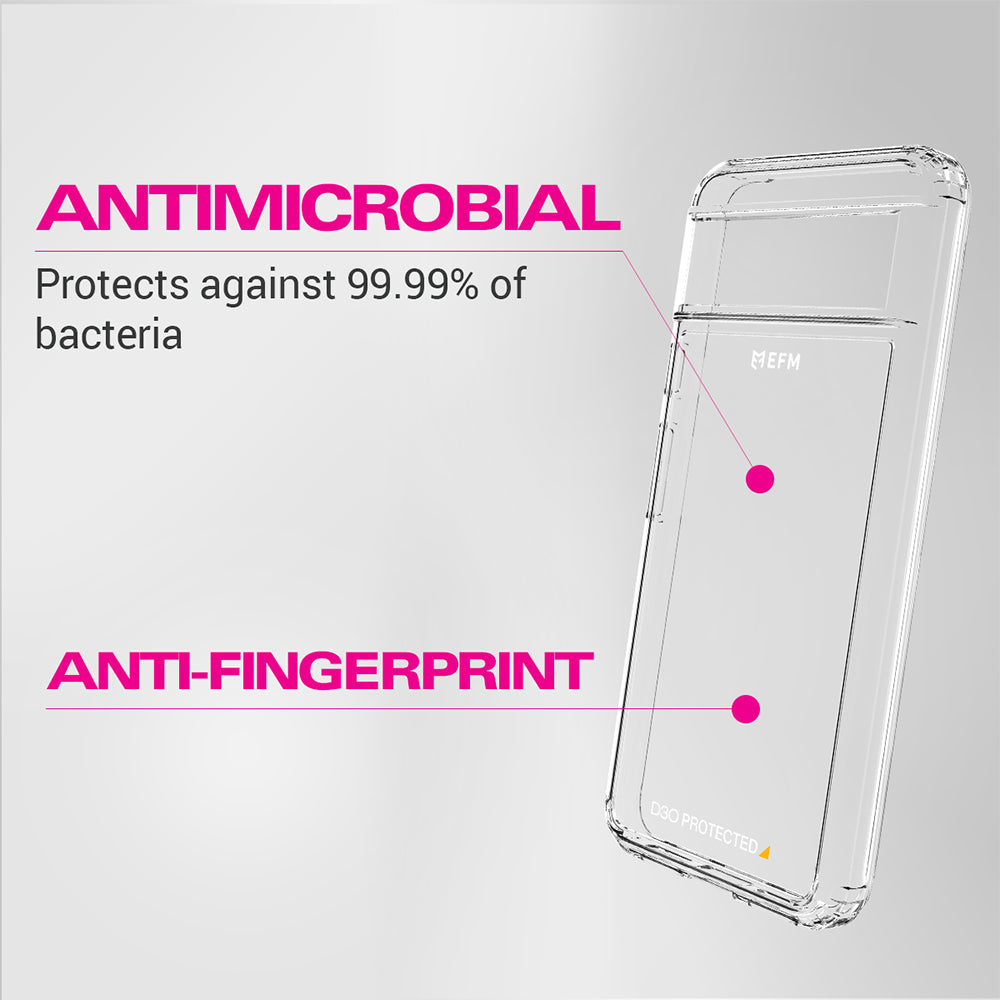 EFM Alta Case Armour with D3O BIOFor Google Pixel 8 - Clear