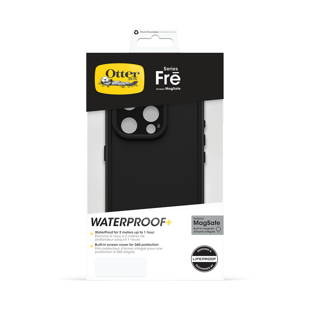 Otterbox Fre MagSafe CaseFor iPhone 15 Pro - Black
