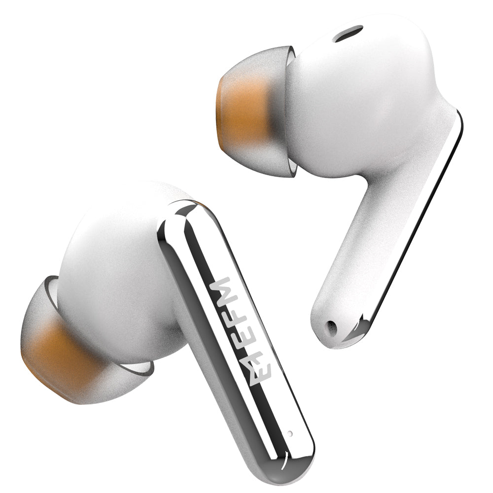 EFM Boston TWS EarbudsWith Wireless Charging - White