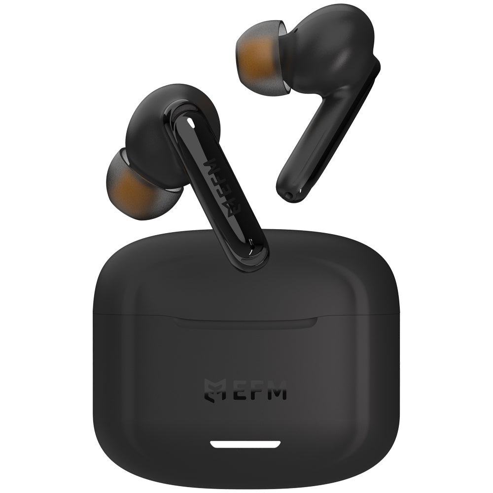 EFM New Orleans TWS EarbudsWith Active Noise Cancelling - Black