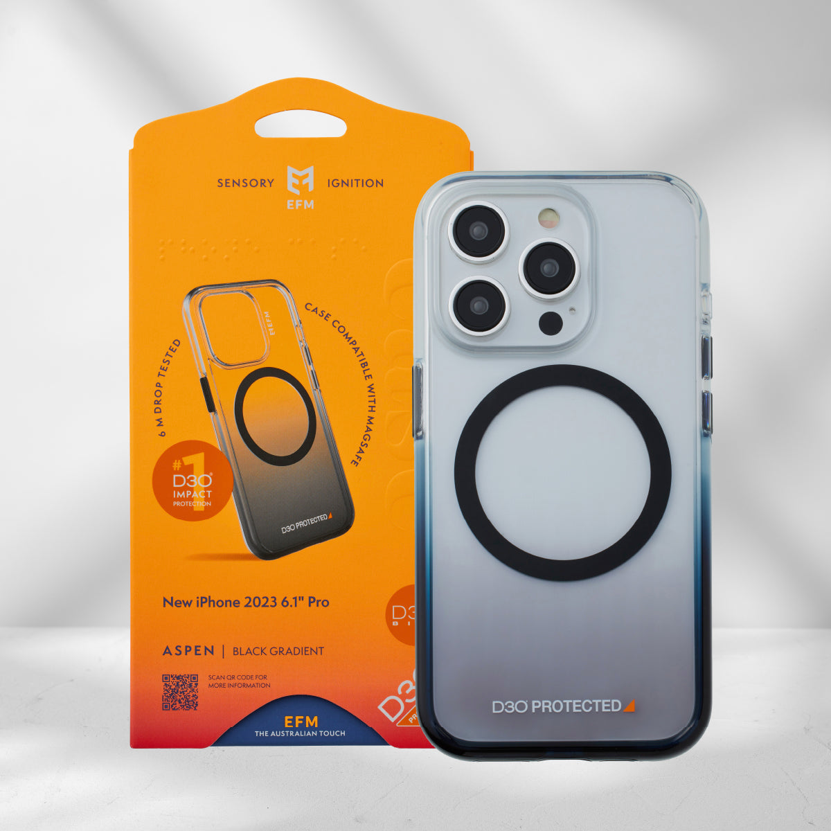 EFM Aspen Case Armour with D3O BIOFor iPhone 15 Pro