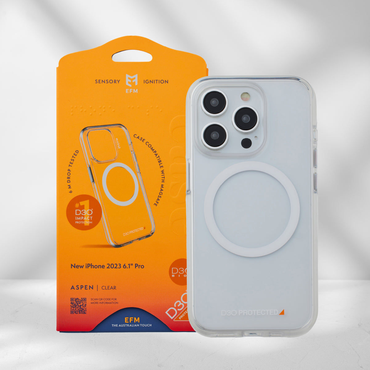 EFM Aspen Case Armour with D3O BIOFor iPhone 15 Pro