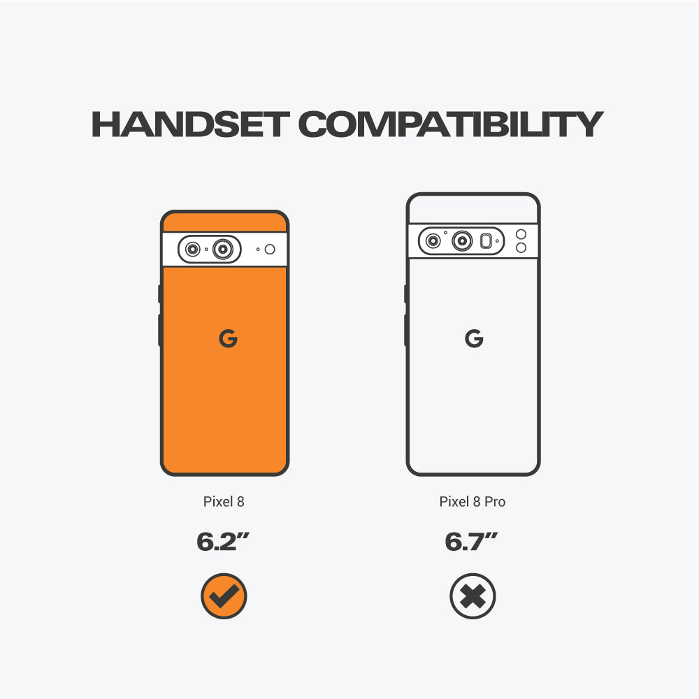 EFM Alta Case Armour with D3O BIOFor Google Pixel 8 - Clear