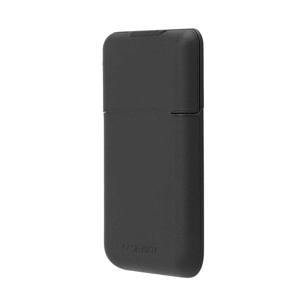Case-Mate Magnetic Leather Flip Wallet CaseFor MagSafe - Black