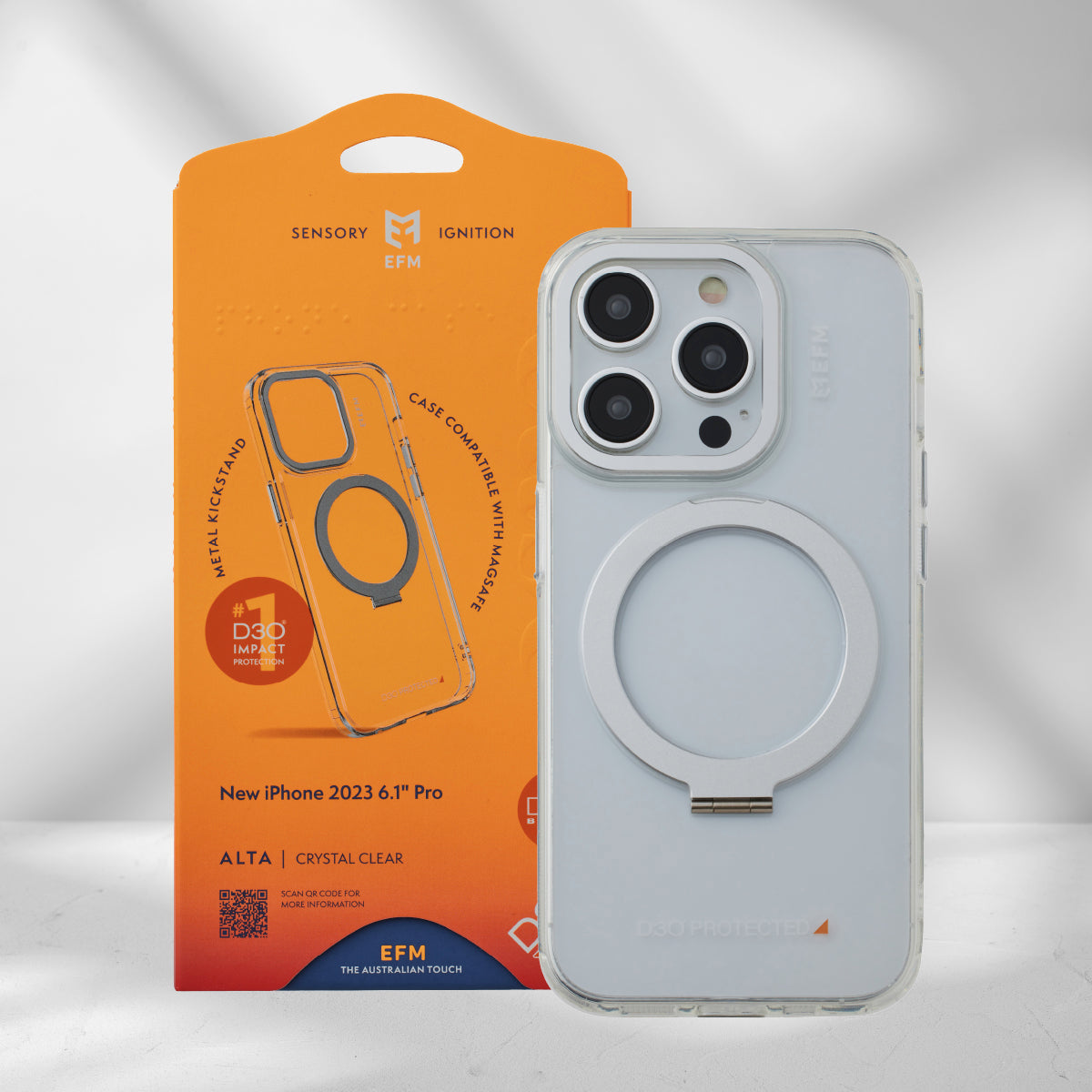 EFM Alta Case Armour with D3O BIOFor iPhone 15 Pro