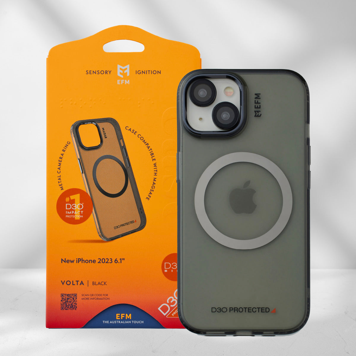 EFM Volta Case Armour with D3O BIOFor iPhone 15