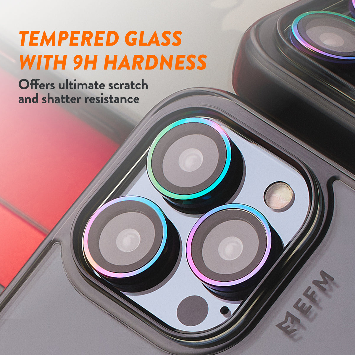 EFM Camera Lens Armour - For iPhone 15/15 Plus
