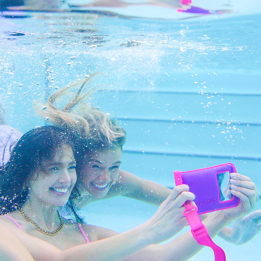 Case-Mate Waterproof Floating PouchUniversal - Purple/Fuchsia