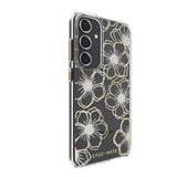 Case-Mate Floral Gems CaseFor Samsung Galaxy S24+ - Gold
