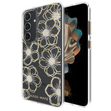 Case-Mate Floral Gems CaseFor Samsung Galaxy S24+ - Gold