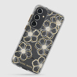 Case-Mate Floral Gems CaseFor Samsung Galaxy S24+ - Gold