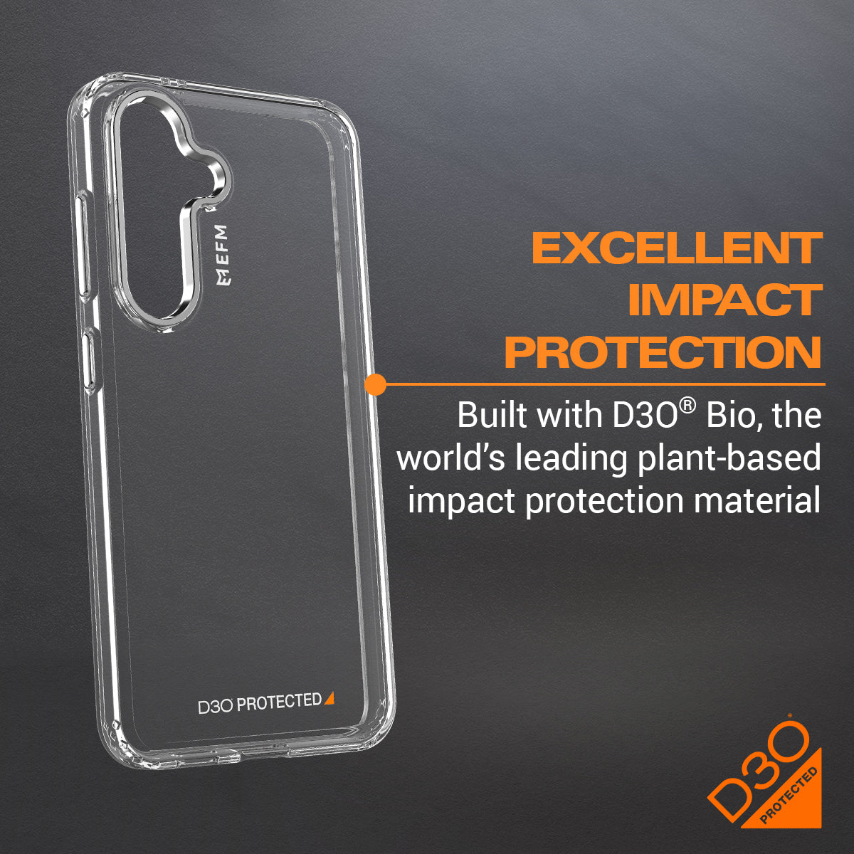 EFM Volta Case Armour with D3O BIO - For Samsung Galaxy S24