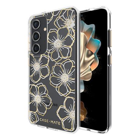 Case-Mate Floral Gems CaseFor Samsung Galaxy S24 - Gold