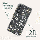 Case-Mate Rifle Paper Co CaseFor Samsung Galaxy S24 - Petite Fleurs