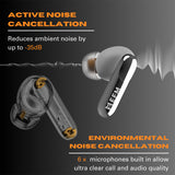 EFM Chicago TWS EarbudsWith Advanced Active Noise Cancelling - White