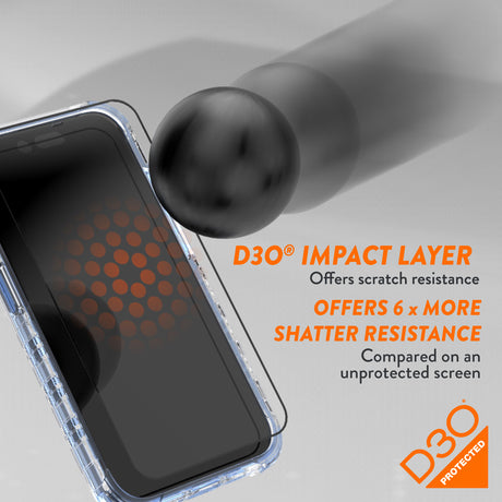 EFM ScreenSafe Glass with D3O Screen ArmourFor iPhone 15